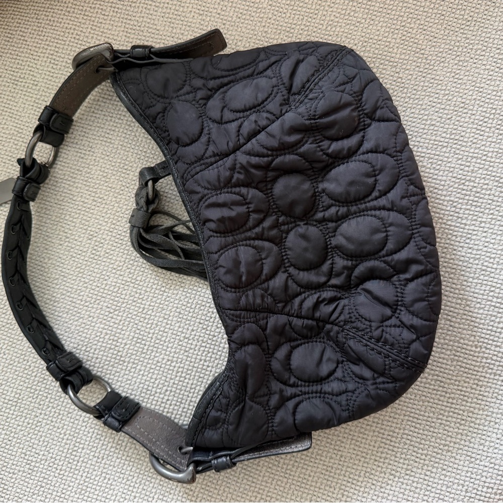 Vintage Coach Quilted Nylon Soho Bag